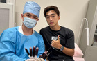 新鹏城球员玄智健晒出治疗照片引关注：从大腿抽取八管积液，伤情引发球迷热议与关切